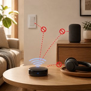 壁スイッチ・Bluetooth（操作できない）を表す画像