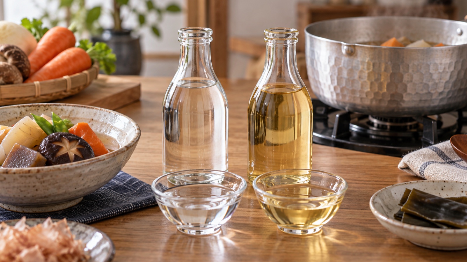【2026年】料理酒おすすめ6選|塩分の有無・100mlあたりの価格・品名(料理酒か日本酒か)で比較